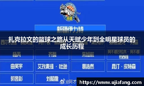 扎克拉文的篮球之路从天赋少年到全明星球员的成长历程